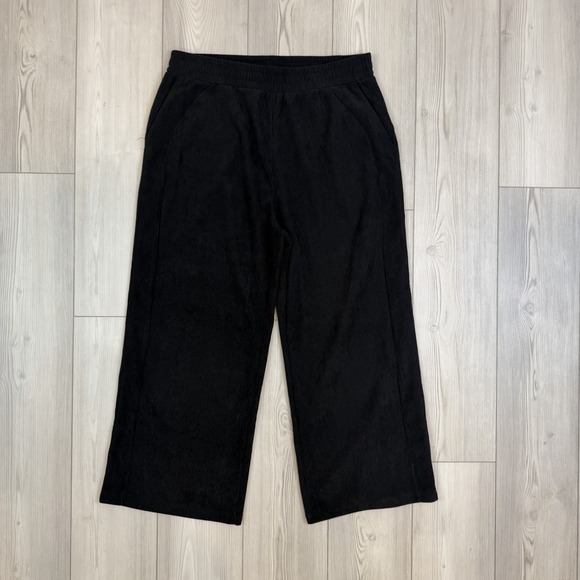 HALARA Pants - Halara HighWaisted Pocket Straight‎ Leg Corduroy Casual Pants XL Petite Black